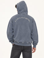 Snow Wash Fleece Oversize Hoodie