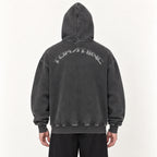 Snow Wash Fleece Oversize Hoodie