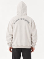 Snow Wash Fleece Oversize Hoodie