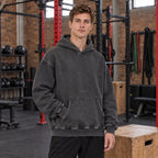 Snow Wash Fleece Oversize Hoodie