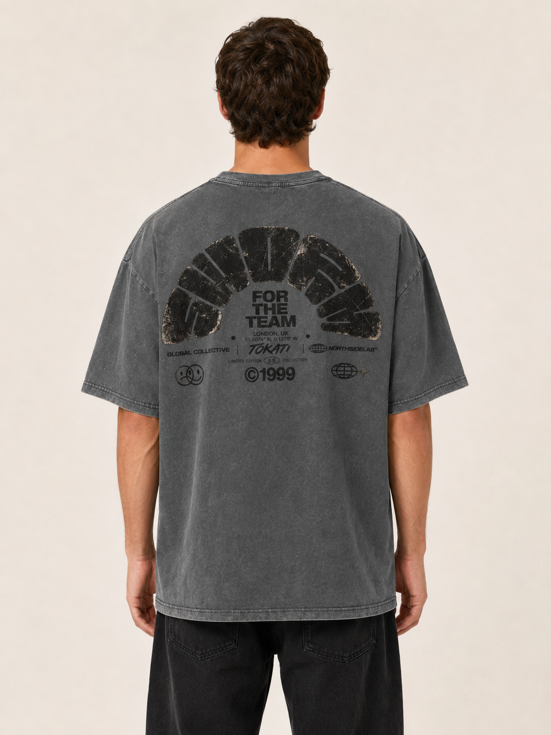 TOKATI Team Oversized Cotton T-Shirt lifestyle view