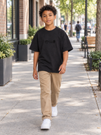 TOKATI kids loose fit drop shoulder T-shirt lifestyle view