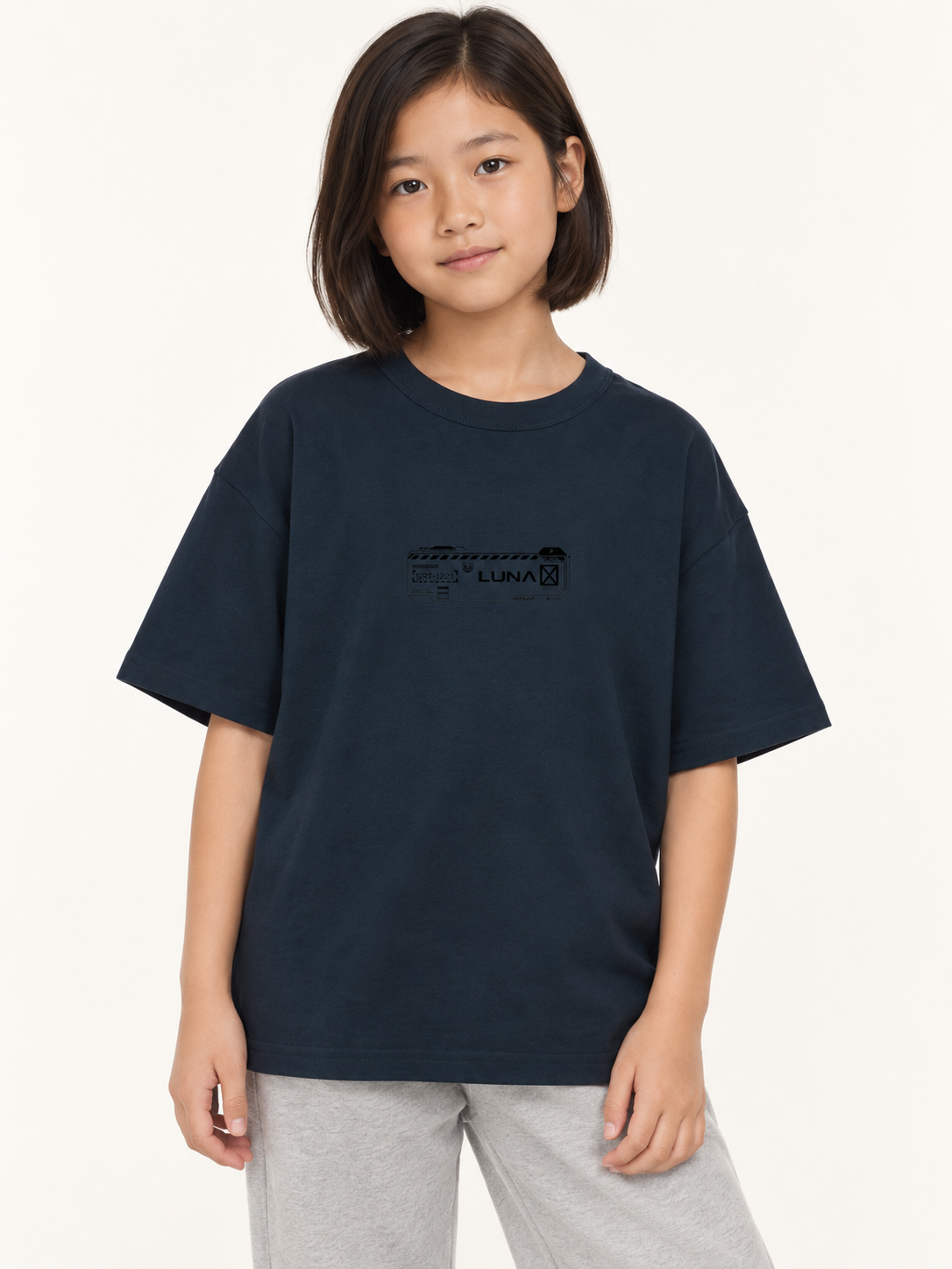 TOKATI kids loose fit drop shoulder T-shirt lifestyle view