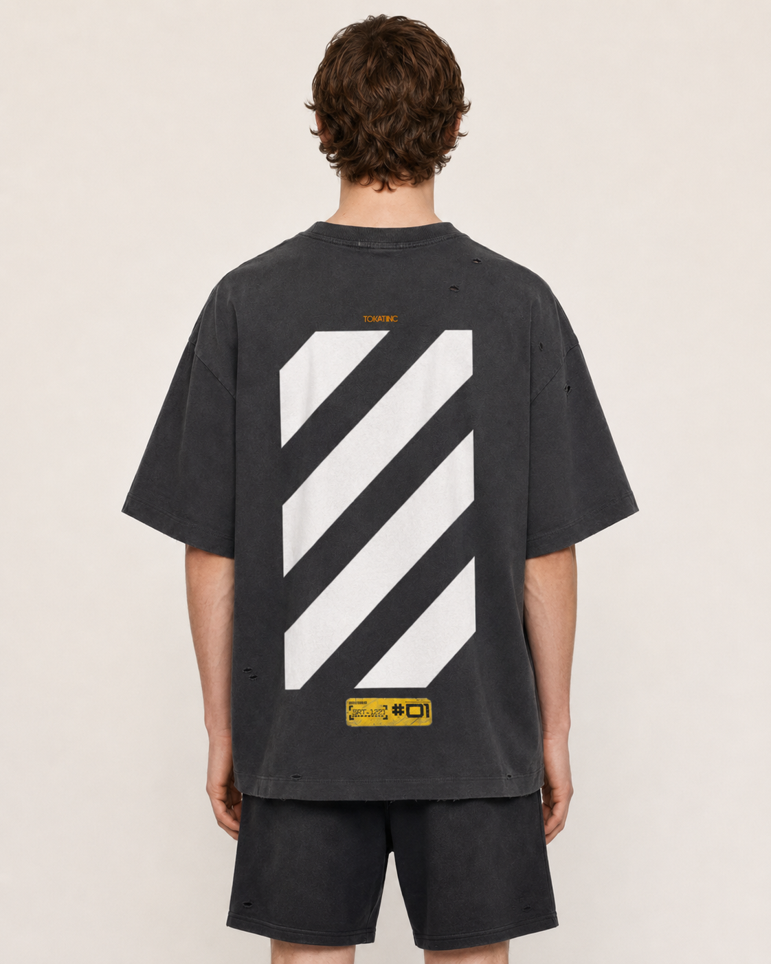 TOKATI Luna Heavyweight Oversized Tee black view