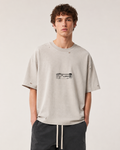 TOKATI Luna Heavyweight Oversized Tee pale khaki view