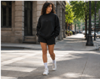 TOKATI Snow Washed Crop Top in a casual streetwear look