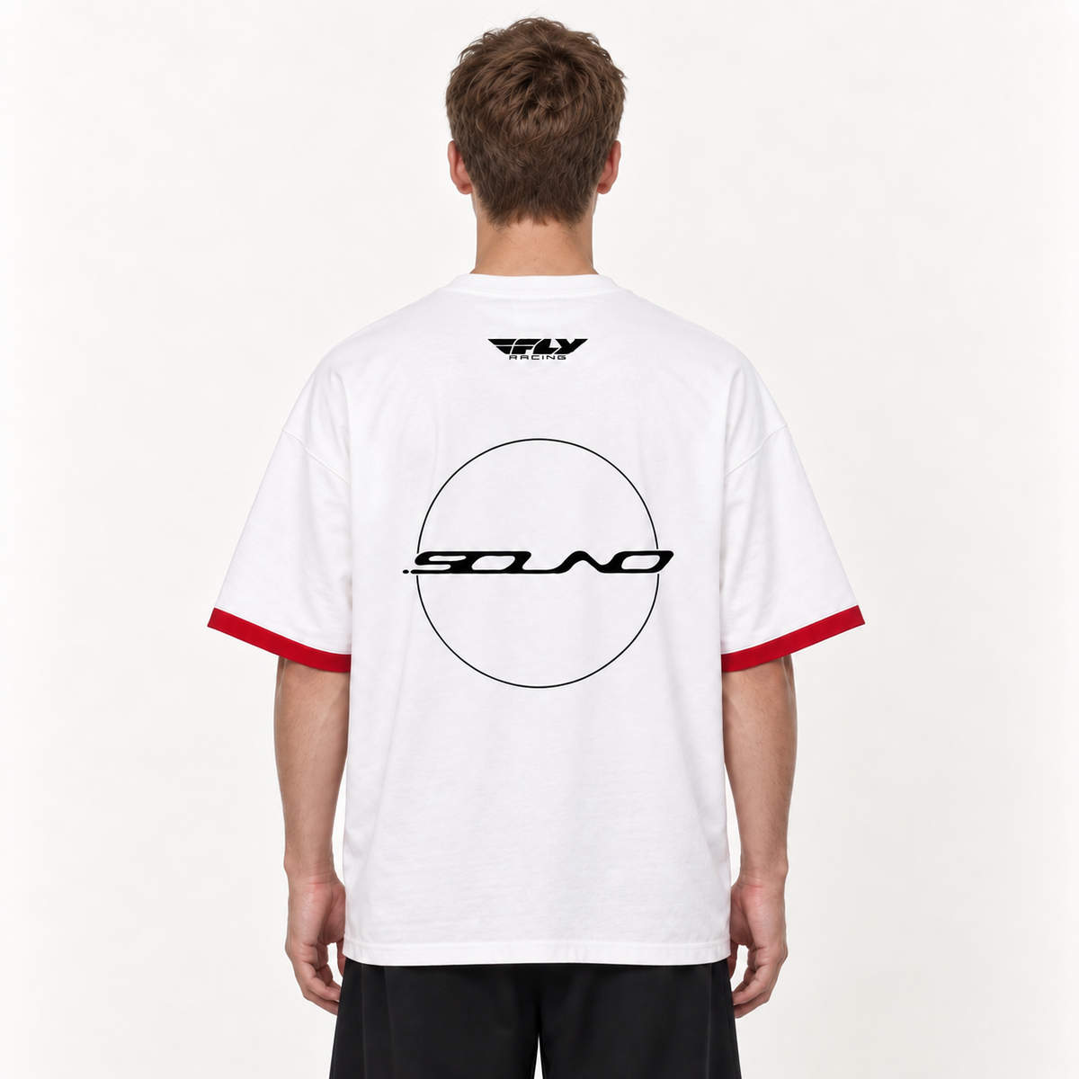 Unisex Color Block Drop Shoulder T-Shirt